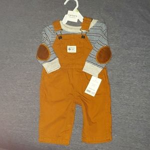 Wicked cute boy overalls outfit